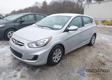 2013 Hyundai Accent Gls from USA, damaged, VIN KMHCT5AEXDU121818